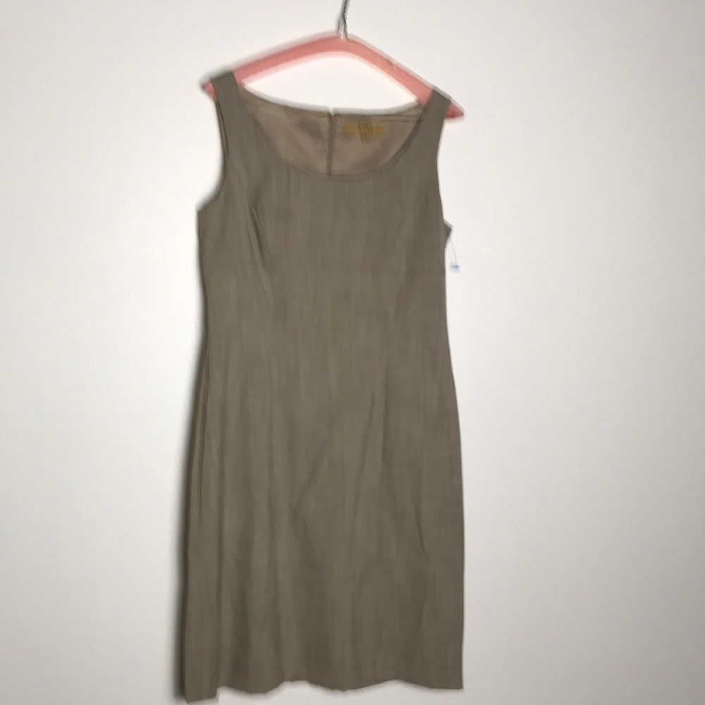 NWT Alex Marie brown sheath dress sz 6p